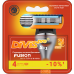 Сменные картриджи для бритья DIVIS PRO5+1, 4 кассеты в упаковке