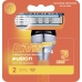 Сменные кассеты для бритья DIVIS PRO5+1, 2 кассеты в упаковке