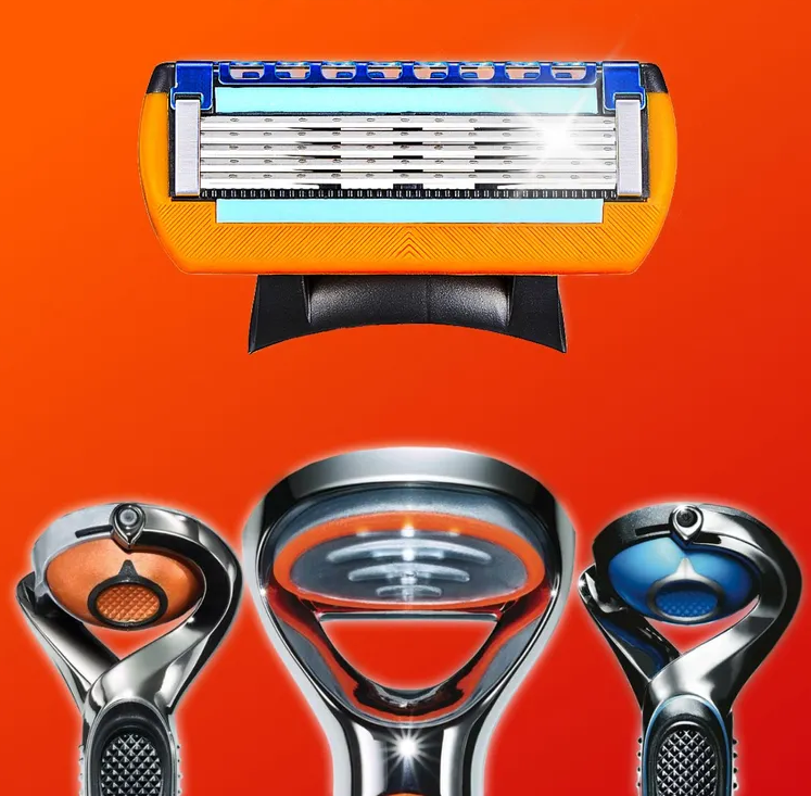 Совместимы со всеми бритвами Gillette Fusion