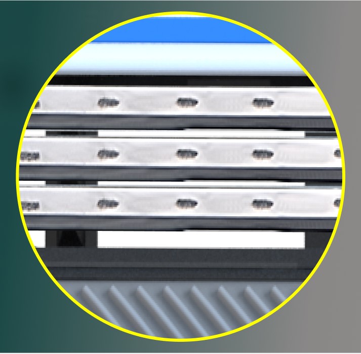 3 острых лезвия с алмазным покрытием