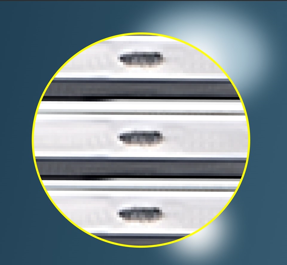 3 Сверхострых Лезвия с Улучшенным Алмазным Покрытием