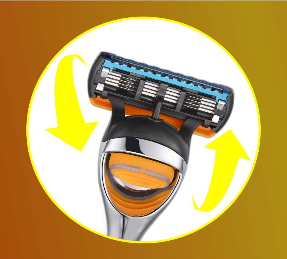 Плавающая головка повторяет контуры лица