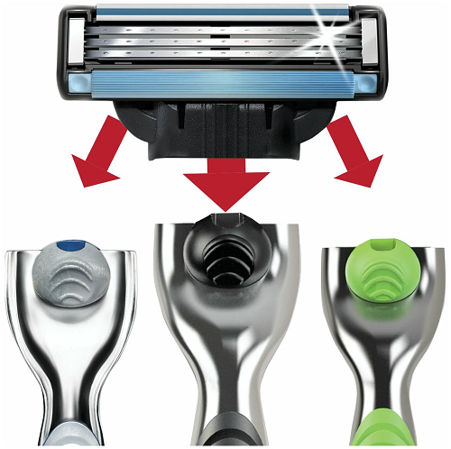 Совместимы со всеми бритвами Mach3