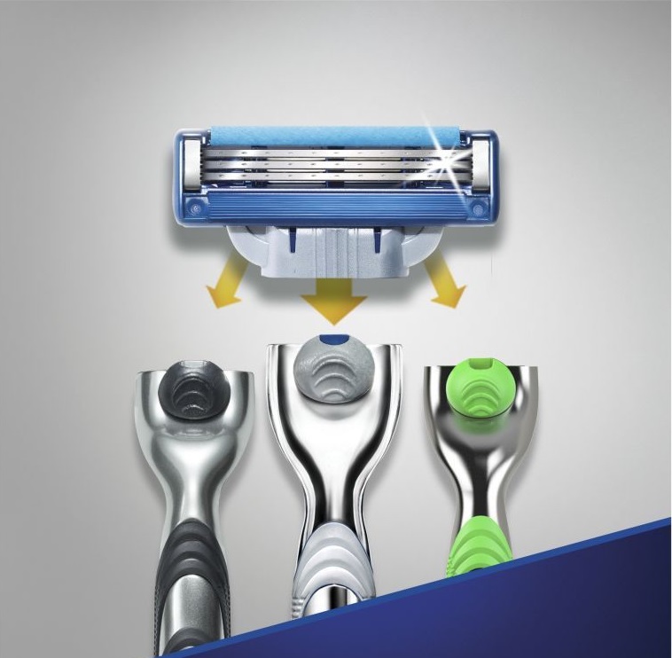 Идеально совместимы с бритвами серии Gillette Mach3 style=